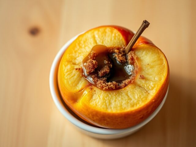 Warme appel uit de oven