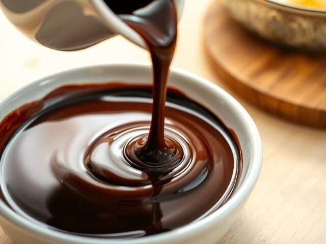 Warme chocoladesaus (super makkelijk)