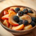 Warme fruitsalade