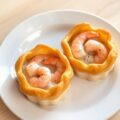 Warme pasteitjes met garnalen