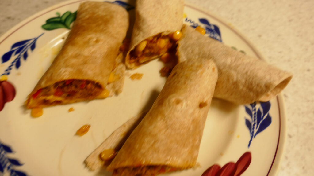 Warme Wraps met Mexiaans groentegehakt