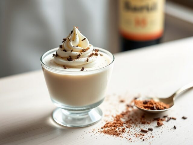 Whiskycrème mousse