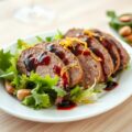 Wildpastei op pluksla met cumberland saus