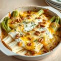 Witlof ovenschotel met tijm en pijnboompitjes