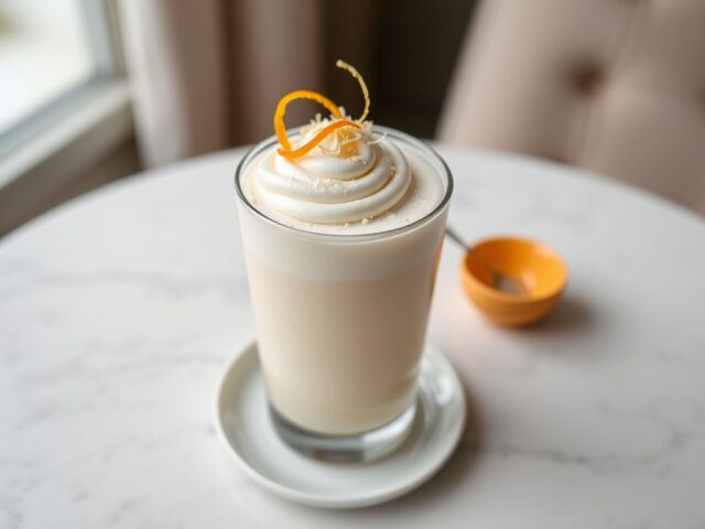 Witte chocolademousse