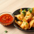 Wontons met garnalen