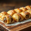 Worst-Vlees (Saucijzebroodjes,Worstebroodjes)