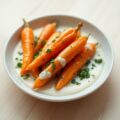 Worteltjes in crème fraîche