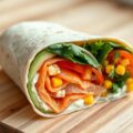 Wrap met Zalm en Avocado