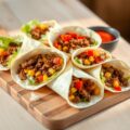 Wraps met gehakt