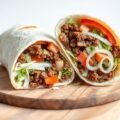 Wraps met gehakt