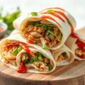 Wraps met gerookte kip