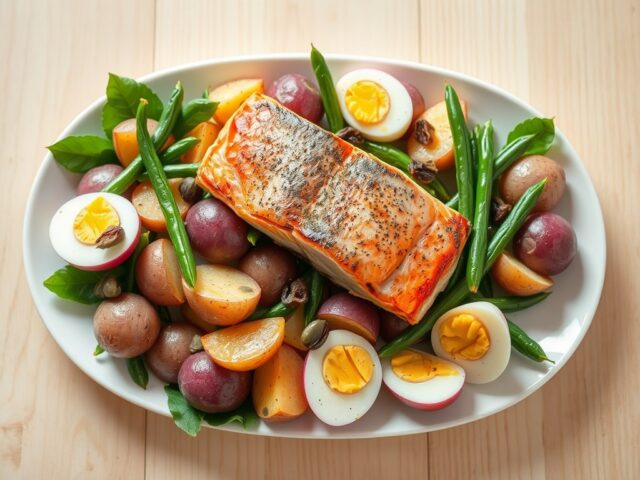 Zalm – Salade à la Niçoise