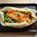 Zalm in papillotte