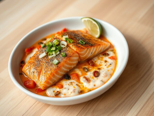 zalm-tomatensaus