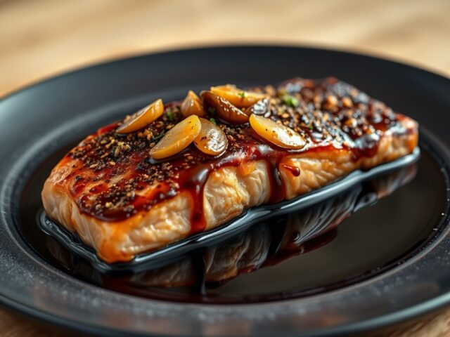 Zalm uit Alufolie met Indonesisch Tintje