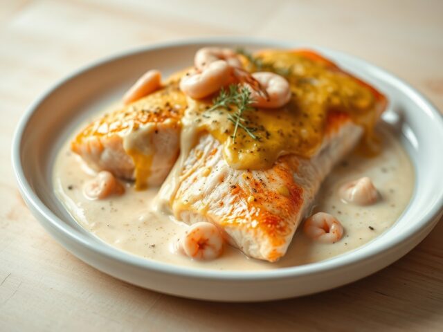 Zalm uit de oven