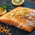 Zalmfilet Gemarineerd in Citruszest