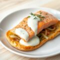Zalmfilet op bladerdeeg
