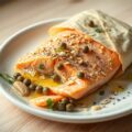 Zalmpakketjes met Kappertjes en Amandelen