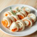 Zalmrolletjes