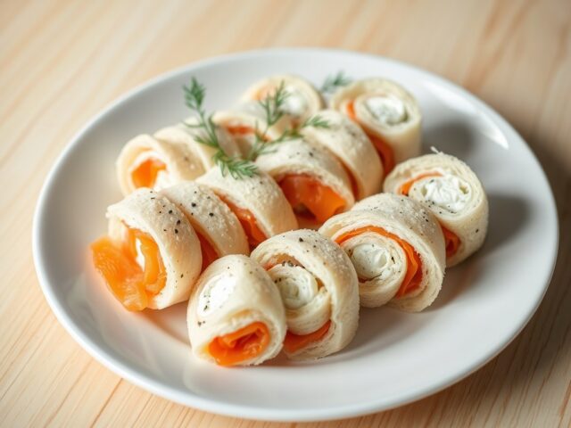 Zalmrolletjes