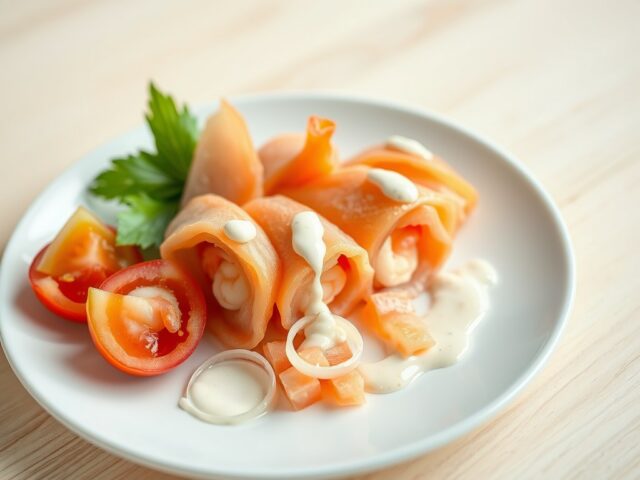 Zalmrolletjes