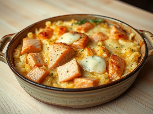 zalmzuurkool ovenschotel