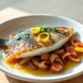 Zeebaarsfilet met Citroenzeste