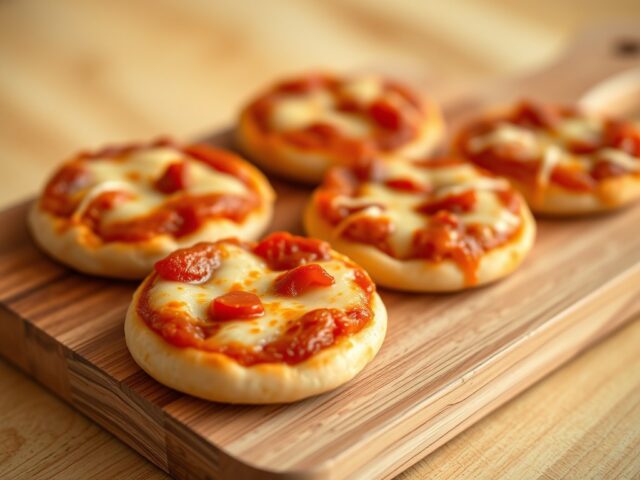 Zelfgebakken mini-pizza’s