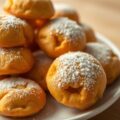 Zoete aardappelbeignets