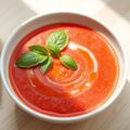 Zoete gazpacho met watermeloen