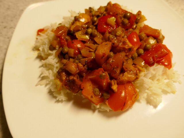 Zoetzure slowcooked kip