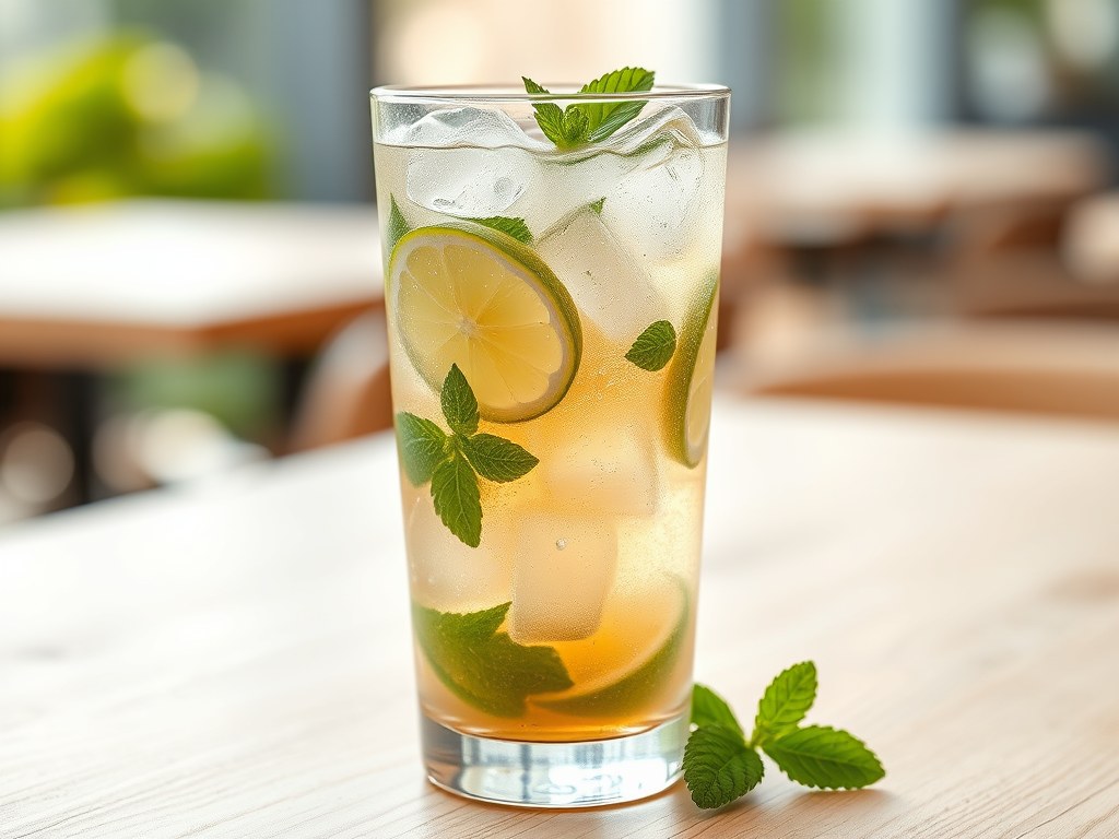 Zomer Drank, AI-gegenereerde illustratie