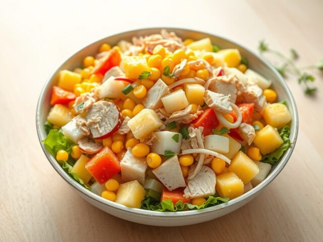 Zomerse barbequesalade