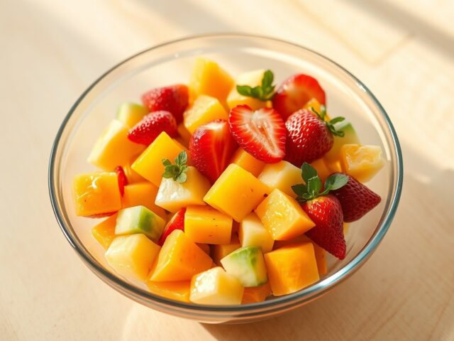 Zomerse fruitsalade