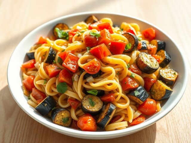 Zomerse pastasalade