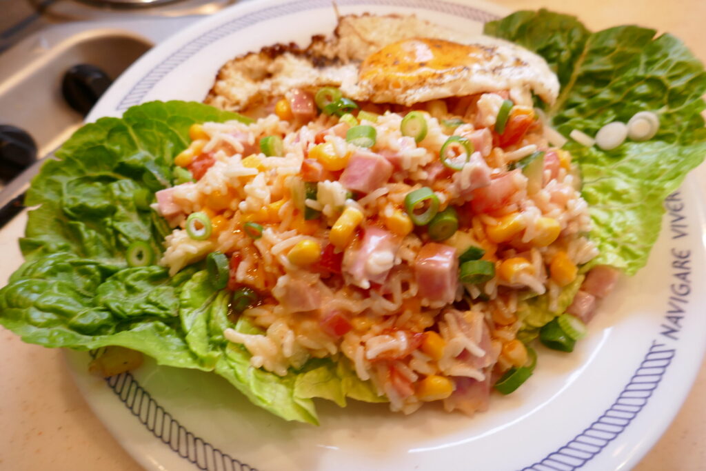 Zonnige Rijstsalade