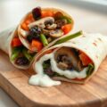 Zonnige tortilawraps