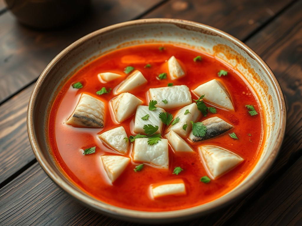 Zuppa di pesce, AI-gegenereerde illustratie