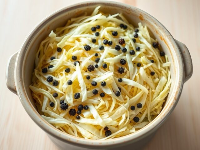 Zuurkool inmaken