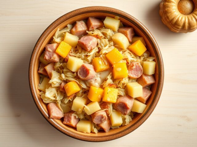 Zuurkoolschotel