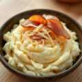 Zuurkoolstamppot met Witches Cheese en Beenham