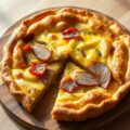 Zuurkooltaart met casselerrib