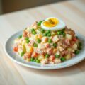 Zwarte pieten huzarensalade