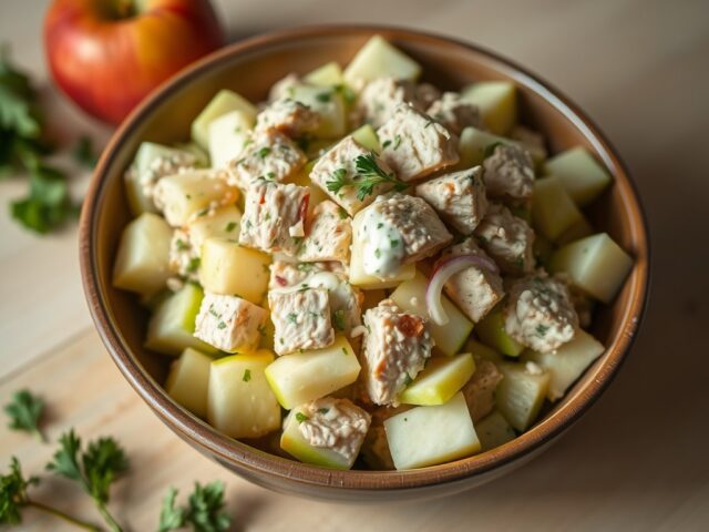 Zweedse appelsalade