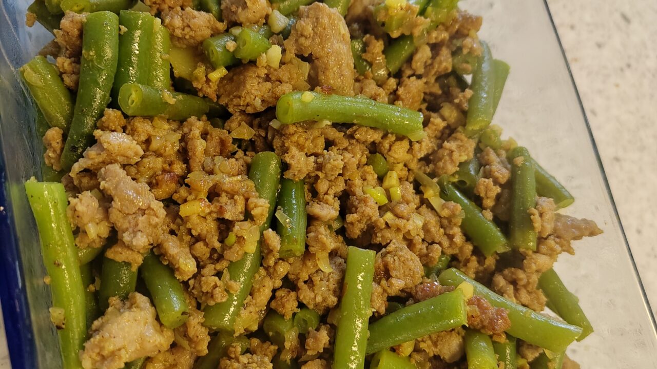 Sperziebonen Ovenschotel met Kerrie en Kaas, foto 4