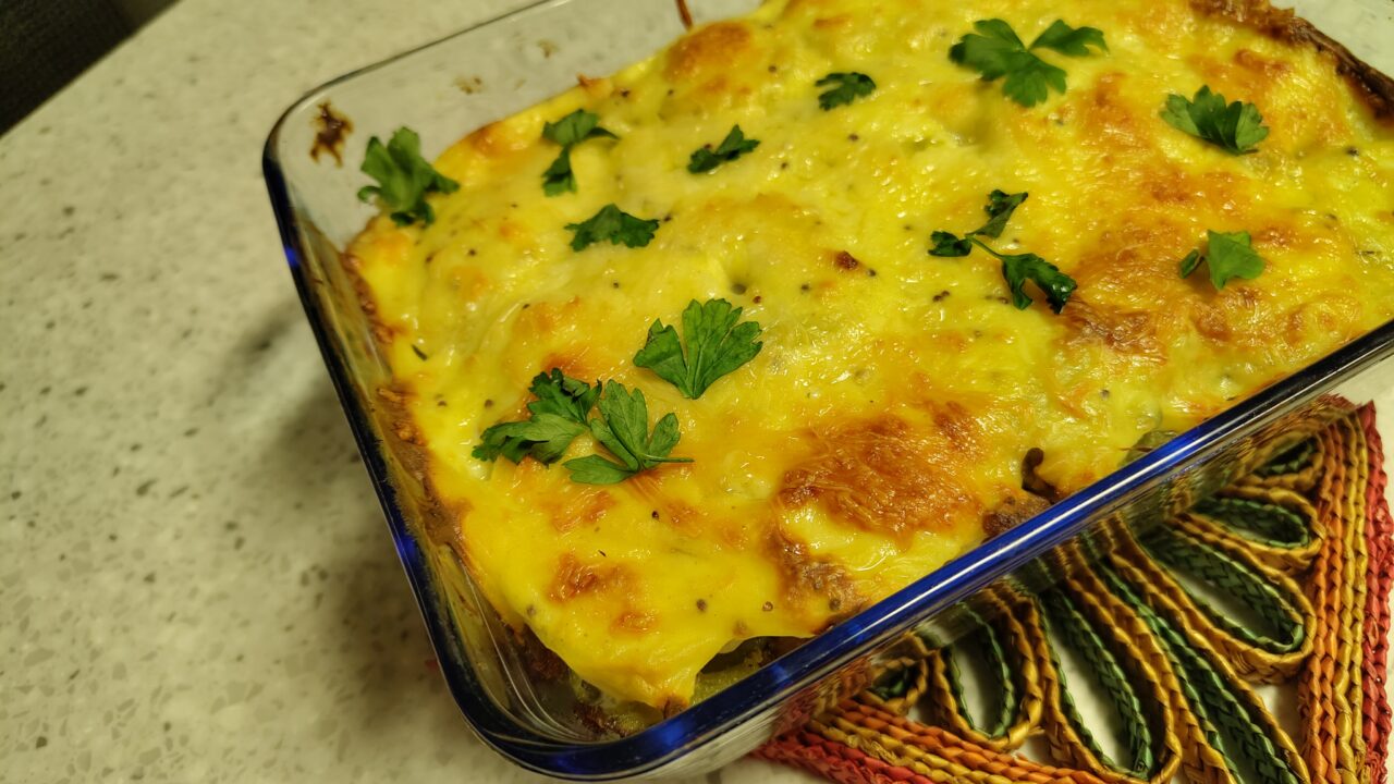 Sperziebonen Ovenschotel met Kerrie en Kaas, foto 1