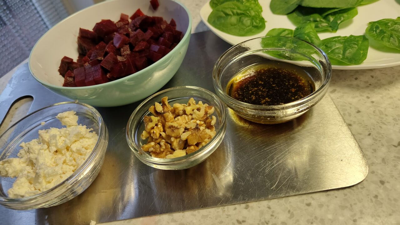 Rode Bieten Salade met Feta en Walnoot, foto 2