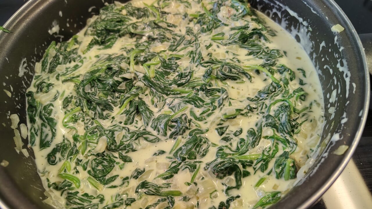 Spinazie Boursin Saus met Penne, foto 3